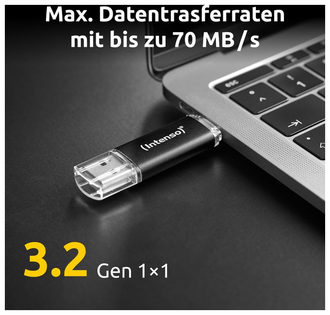 USB Type-A / USB Type-C Stick 128 GB  Twist Line (Anthrazit) 