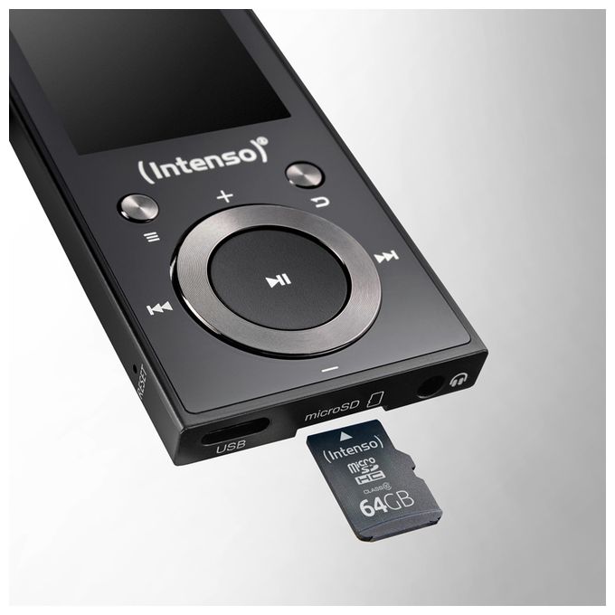 MP4-Player 64 GB  Video Scooter BT (Schwarz) 