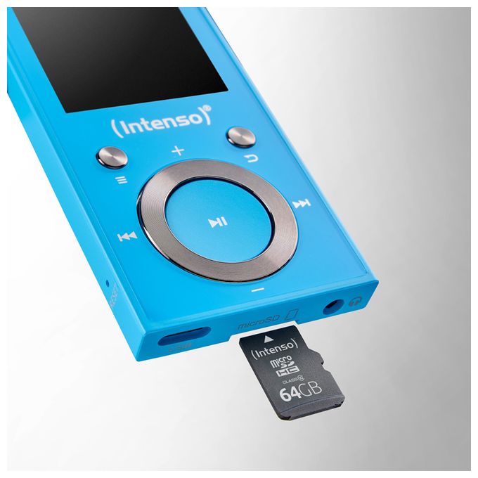 MP3 Spieler 16 GB  Video Scooter BT (Blau) 