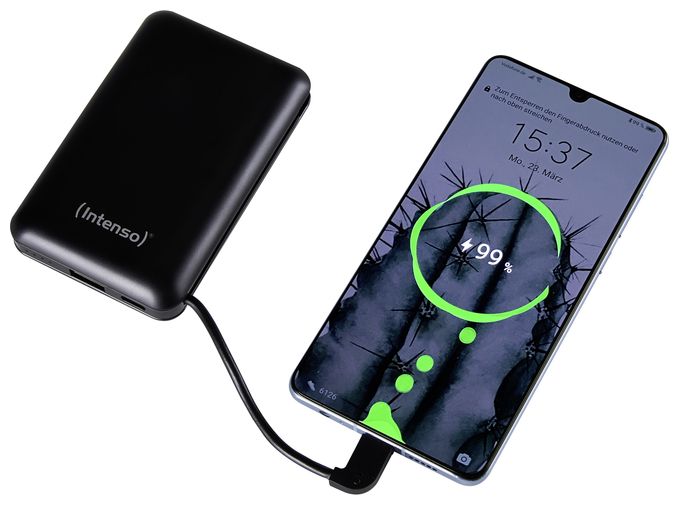 10000 mAh Powerbank USB Typ-C  XC (Schwarz) 