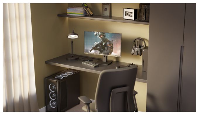 Full HD Monitor 61 cm (24 Zoll) 16:9 0,5 ms 400 cd/m²  JN-IPS238FHD200F-HSP-CAMO (Schwarz) 