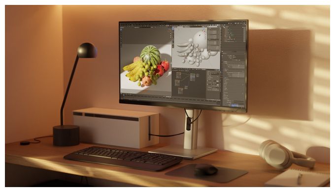 5K Ultra HD Monitor 68,6 cm (27 Zoll) 16:9 8 ms  JN-IPS275K-HSPC9 (Schwarz, Silber) 