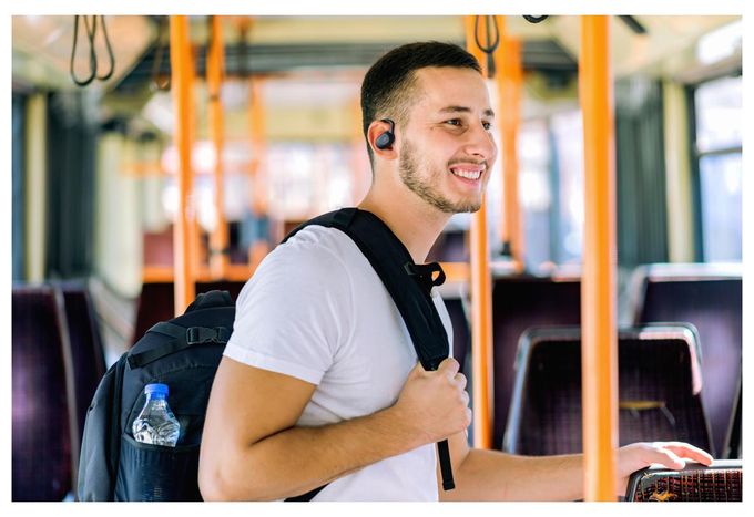 In-Ear Bluetooth Kopfhörer Kabellos TWS 7,5 h Laufzeit IPX4  HA-NP40T (Schwarz) 