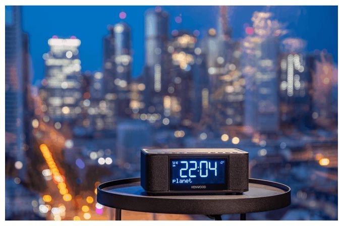 Bluetooth DAB+, FM Radio Uhr  CR-ST40DAB-B (Schwarz) 