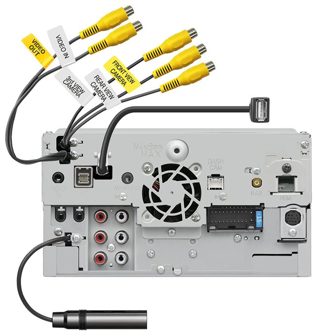 25,6 cm (10.1 Zoll) Navigationsgerät 2000 GB Ganz Europa DNR992RVS 