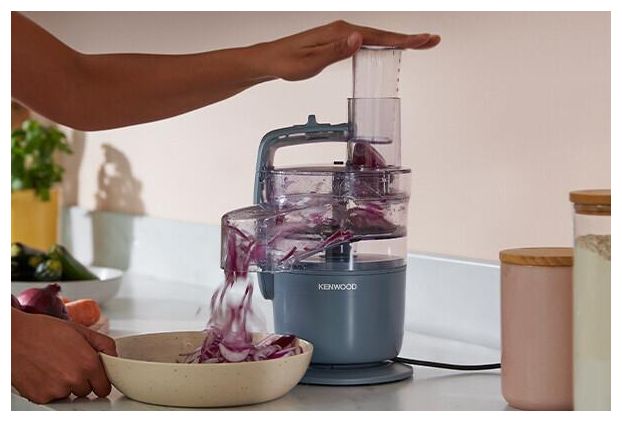 900 W Küchenmaschine 1,3 l mit Waage  FDP23 MultiPro Go Blend (Blau) 