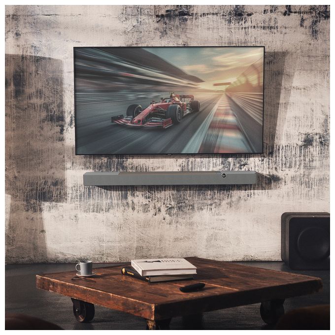 Soundbar 100 W 3.1.2 Kanäle  Flexus Core 200 (Grau, Walnuss) 
