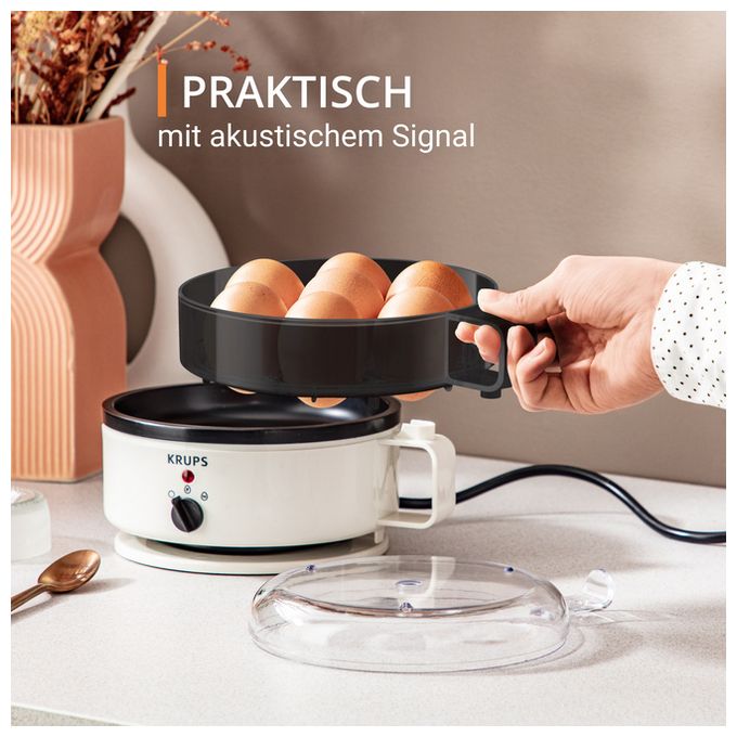 Eierkocher für 7 Eier  EG230115 Ovomat Super (Weiß) 