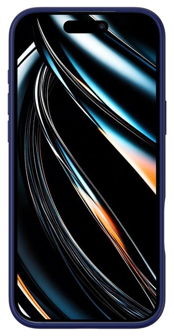 Cover für Apple iPhone 18 Pro  Flexi Protect (Navy, Blau) 