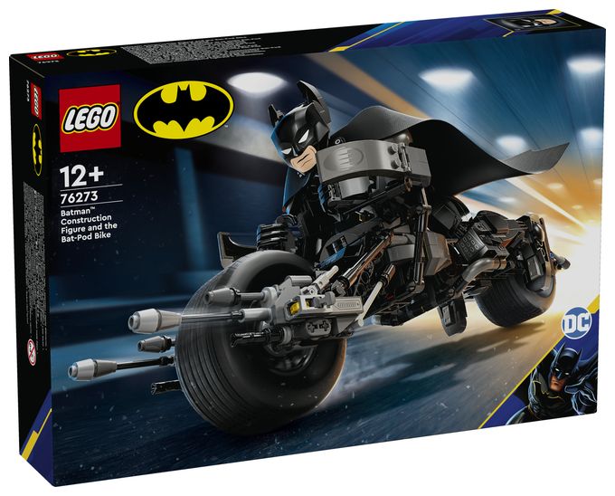 BatmanTM Baufigur mit dem Batpod 