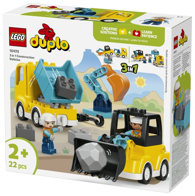 Baufahrzeuge – 3-in-1-Set 