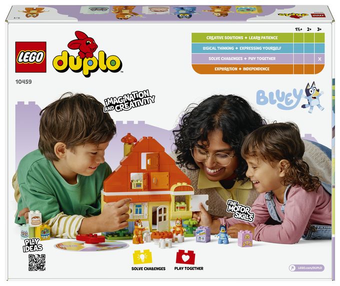 Blueys Familienhaus mit Memory-Spiel 