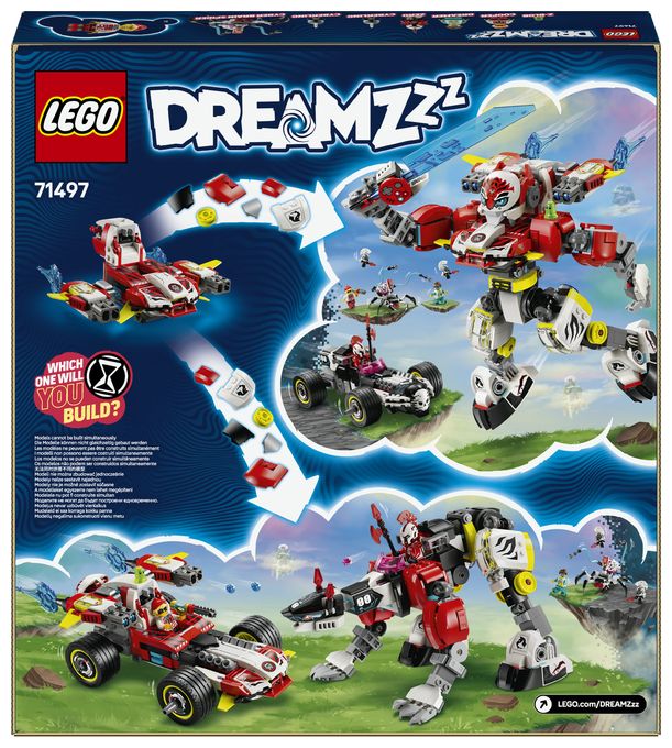 Coopers Tiger-Mech und Zero's Hot Rod Auto 