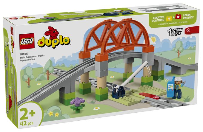 Eisenbahnbrücke und Schienen – Erweiterungsset 