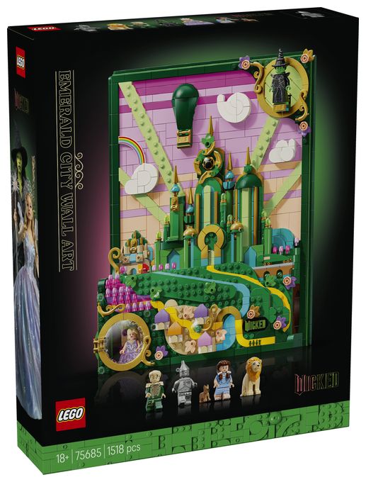 Emerald City Wandkunst 
