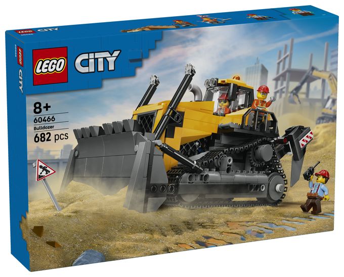 Gelber Bulldozer 