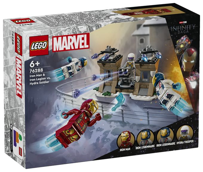 Iron Man & Iron Legion vs. HYDRA-Soldat 