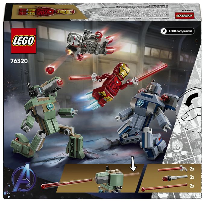 Iron Man & War Machine vs. Hammer-Drohnen 