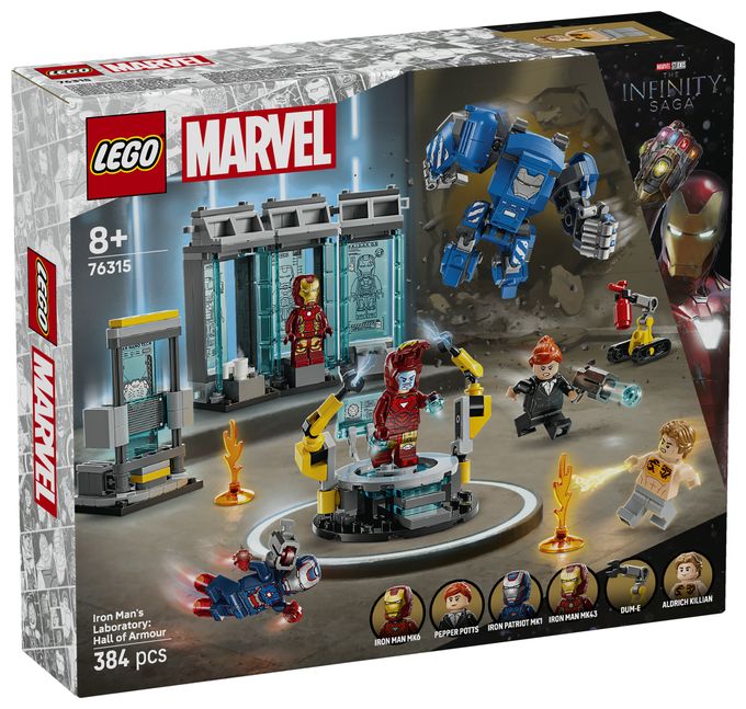 Iron Mans Labor: Halle der Rüstungen 