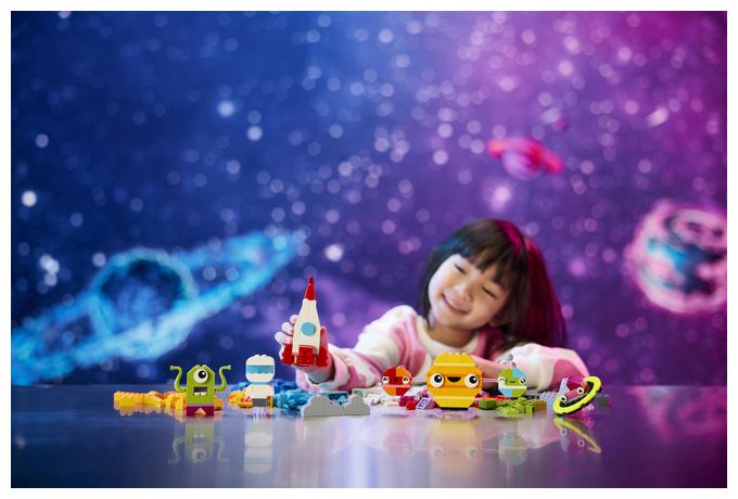 Kreative Weltraumplaneten 