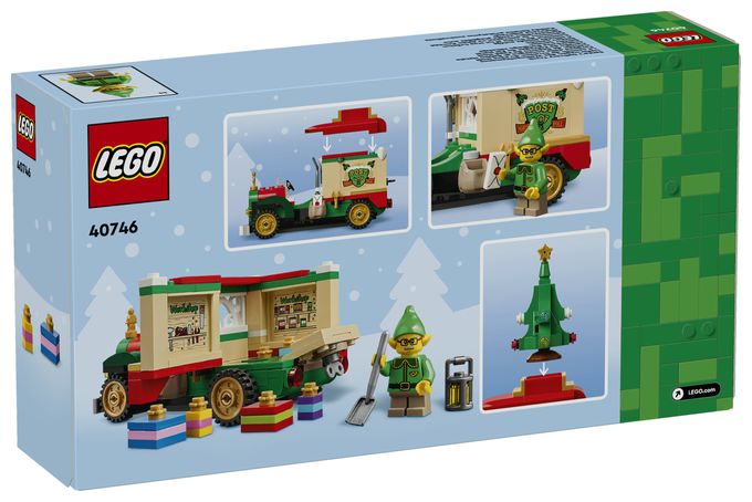 Lieferwagen des Weihnachtsmanns 