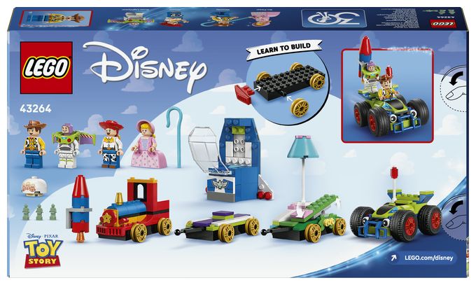 Partyzug und das Auto RC aus Toy Story 