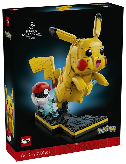 Pikachu und Pokéball 