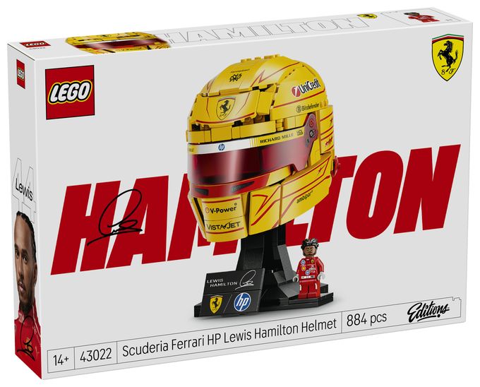 Scuderia Ferrari HP Lewis Hamilton Helm 