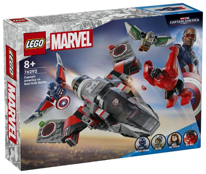 Showdown zwischen Captain America und Red Hulk 
