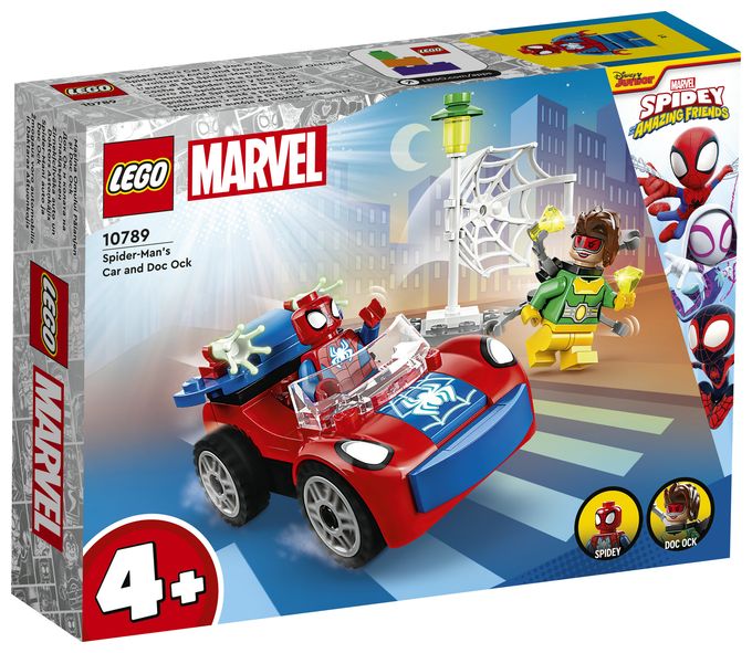 Spider-Mans Auto und Doc Ock 