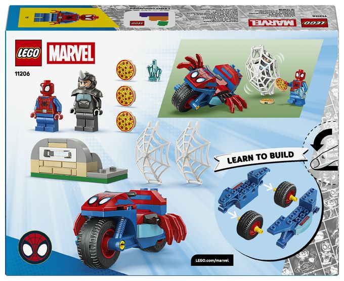 Spidey auf Motorrad vs. Rhino 