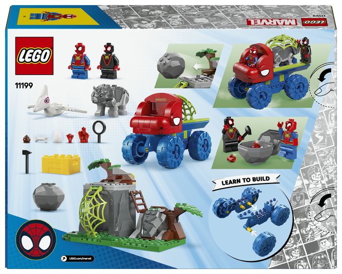 Spideys Team auf Rettungsmission im Dino-Truck 