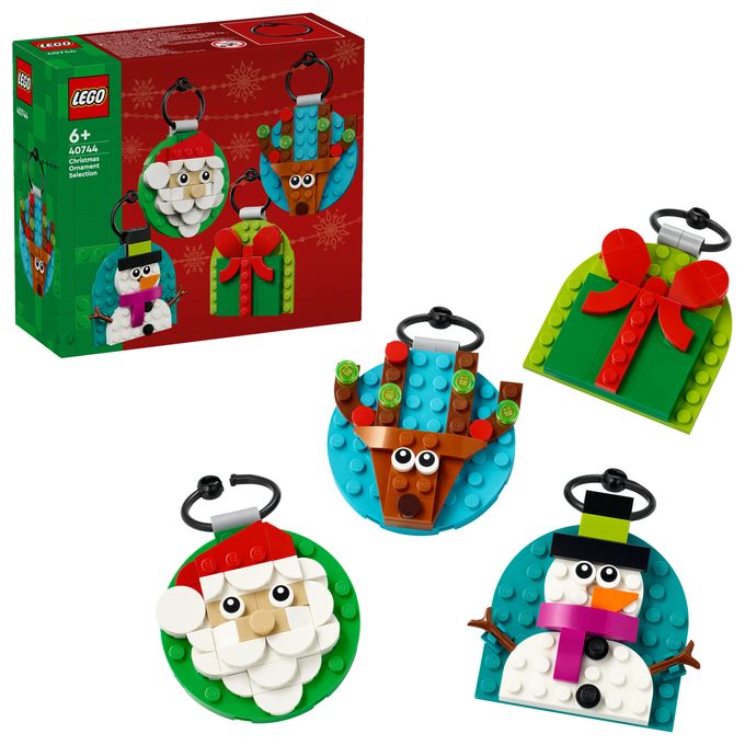 Verschiedene Christbaumanhänger 