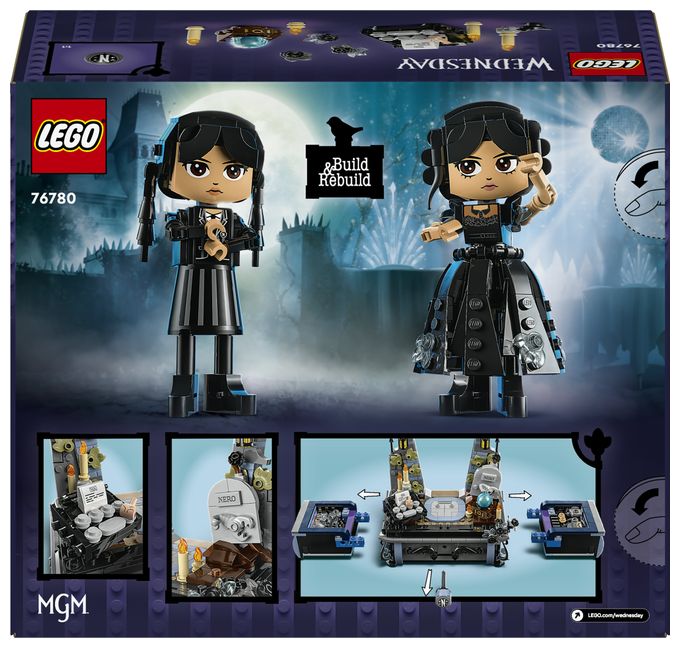 Wednesday Addams Baufigur 