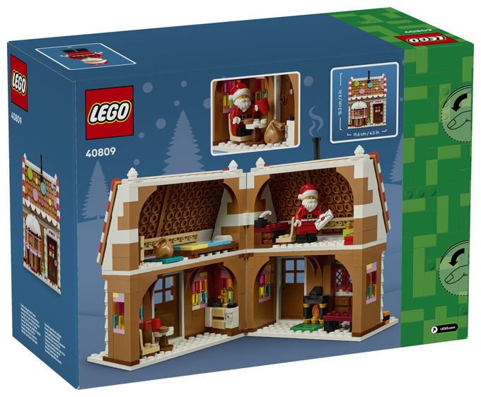 Weihnachtliches Lebkuchenhaus 
