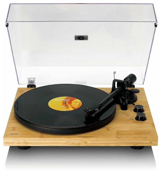 Audio-Plattenspieler mit Riemenantrieb  LBT-335BA (Holz) 