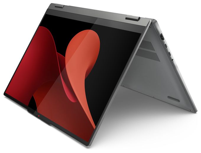 WUXGA Notebook 40,6 cm (16 Zoll) 1920 x 1200 Pixel 1 TB SSD Windows 11 Home AMD Ryzen 5 max. 5 GHz  IdeaPad 5 2-in-1 16AHP9 (Grau) 