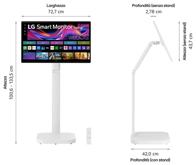 4K Ultra HD Monitor 80 cm (31.5 Zoll) 16:9 5 ms 350 cd/m²  32U889SA-W (Weiß) 