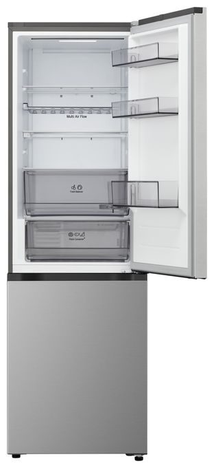 220 l / 113 l Kühl-Gefrierkombi freistehend 135 kWh Jahr  GBBS312BPY (Grau) 