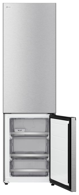262 l / 113 l Kühl-Gefrierkombi freistehend NoFrost 112 kWh Jahr  GBBS726AMB (Silber) 