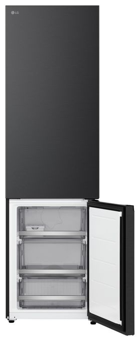 262 l / 113 l Kühl-Gefrierkombi freistehend NoFrost 139 kWh Jahr  GBBS726BEV (Schwarz) 