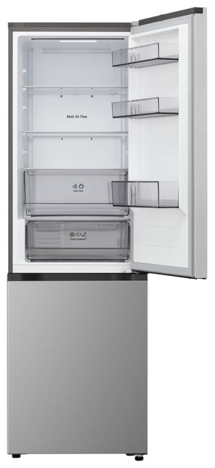 220 l / 113 l Kühl-Gefrierkombi freistehend NoFrost 169 kWh Jahr  GBBSJ1CCPY (Silber) 