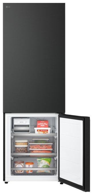 326 l / 139 l Kühl-Gefrierkombi freistehend NoFrost 123 kWh Jahr  GBBW726AEV (Schwarz) 