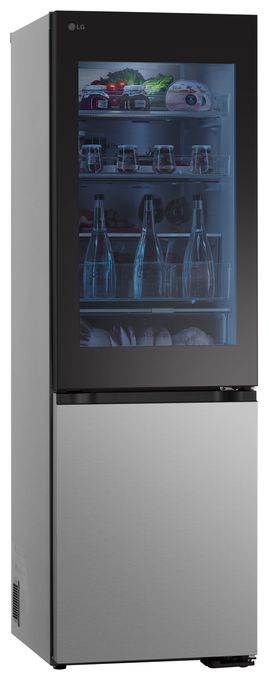 239 l / 110 l Kühl-Gefrierkombi freistehend NoFrost 172 kWh Jahr  GBG5160CPY (Silber) 