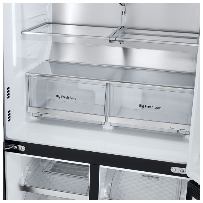 Side-by-Side Kühl-/ Gefrierkombination French Door 364 l / 274 l 359 kWh NoFrost 1792 mm x 914 mm  GMG960EVEE (Schwarz) 