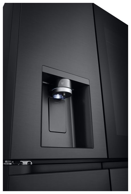 Side-by-Side Kühl-/ Gefrierkombination 363 l / 274 l 354 kWh NoFrost 1792 mm x 914 mm  GMG961EVKE (Schwarz, Graphit) 