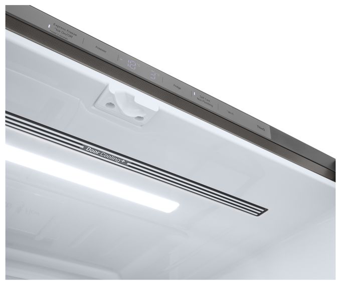 Side-by-Side Kühl-/ Gefrierkombination 363 l / 274 l 354 kWh NoFrost 1792 mm x 914 mm  GMG961MBKE (Edelstahl) 