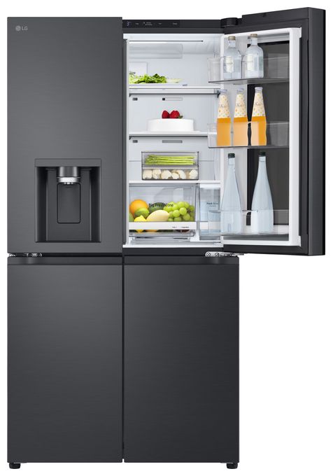Side-by-Side Kühl-/ Gefrierkombination 363 l / 274 l 354 kWh NoFrost 1792 mm x 914 mm  GMG961MBKE (Edelstahl) 