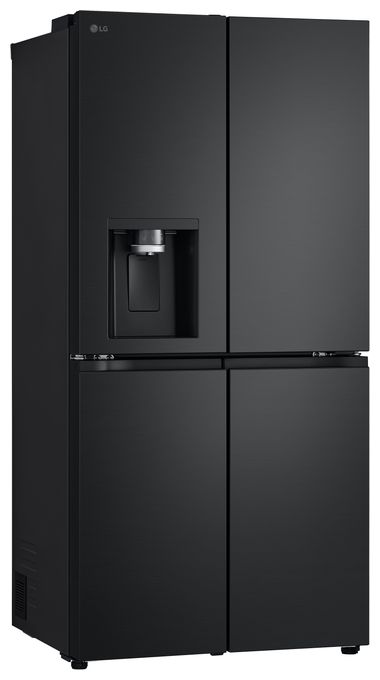 Side-by-Side Kühl-/ Gefrierkombination 286 l / 220 l 314 kWh NoFrost 1787 mm x 835 mm  GML861EPPE (Schwarz) 