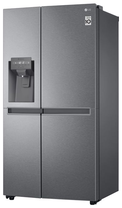Side-by-Side Kühl-/ Gefrierkombination 416 l / 218 l 349 kWh NoFrost 1790 mm x 913 mm  GSLV31DSXE (Graphit) 